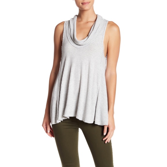Free People Tops - Free People We the Free  Swing It Cowl Tank NWT M